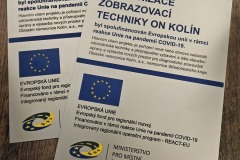 vybarvené cedule