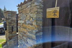 zlato-černá cedule