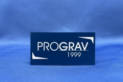 dvouvrstvý plast - modrý