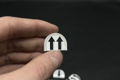 štítky z lepící fólie