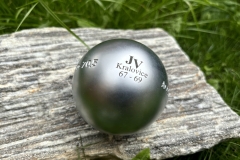 gravír na pétanque koule
