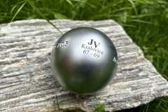 gravír na pétanque koule
