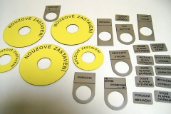 vygravírovaná folie